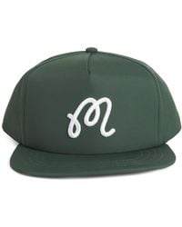 Malbon - Embroidered M Snapback Cap - Lyst