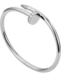 Cartier - And Diamond Juste Un Clou Bracelet - Lyst