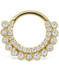 Maria Tash - Invisible Diamond Apsara Hoop Earring - Lyst