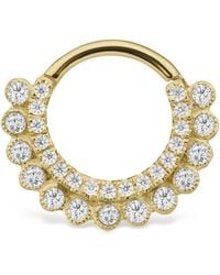Maria Tash - Invisible Diamond Apsara Hoop Earring - Lyst