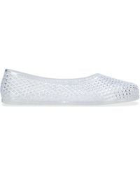 Ancient Greek Sandals - Iro Mesh-Textured Pvc Flats - Lyst