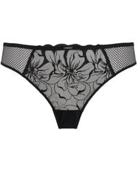 Chantelle - Fleurs Tanga Briefs - Lyst