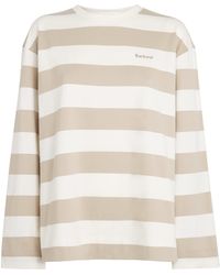 Barbour - Cotton Long-Sleeve Cartmel T-Shirt - Lyst