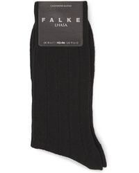 FALKE - Wool-Cashmere Blend Lhasa Ribbed Socks - Lyst