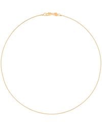 Astrid & Miyu - Plated Essential Box Chain Necklace - Lyst