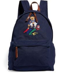 Polo Ralph Lauren - Painting Polo Bear Backpack - Lyst