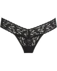Hanky Panky - Lace Low-Rise Thong - Lyst