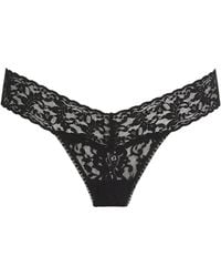 Hanky Panky - Lace Low-Rise Thong - Lyst