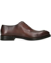 Ferragamo - Leather Salerno Oxford Shoes - Lyst