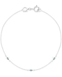 Astrid & Miyu - And Alexandrite Marquise Bracelet - Lyst