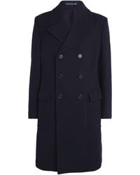 Polo Ralph Lauren - Wool-Blend Polo Soft Tailored Peacoat - Lyst