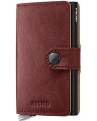 Secrid - Basco Leather Miniwallet - Lyst