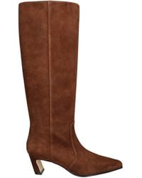 Stuart Weitzman - Suede Stassi Knee-High Boots 50 - Lyst