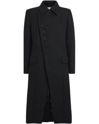 Dries Van Noten - Wool Long Trench Coat - Lyst