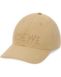 Loewe - X Paula's Ibiza Canvas Logo Baseball Cap - Lyst