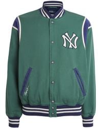 Polo Ralph Lauren - X Yankees Cotton Bomber Jacket - Lyst