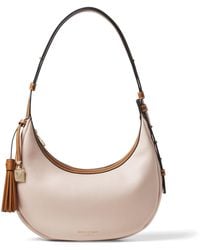 Aspinal of London - Small Leather Soho Crescent Shoulder Bag - Lyst