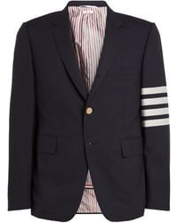 Thom Browne - Wool 4-Bar Stripe Blazer - Lyst