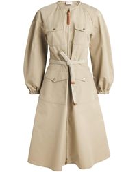 Moncler - Poplin Mini Dress - Lyst