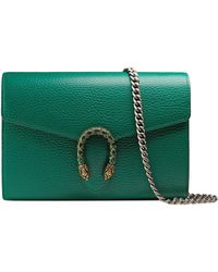 Gucci - Leather Dionysus Chain Wallet - Lyst