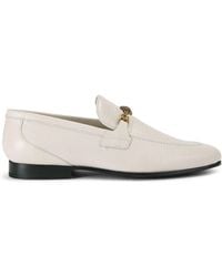 Kurt Geiger - Croc-Embossed Leather Alton Loafers - Lyst