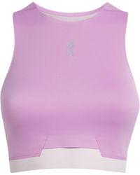 On Shoes - Train 2-In-1 Crop Top - Lyst