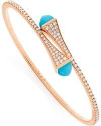 Marli New York - Midi, Diamond And Cleo Slip-On Bracelet - Lyst