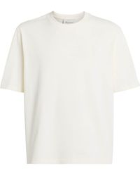 Ami Paris - Cotton Embossed Logo T-Shirt - Lyst