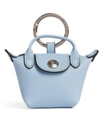Longchamp - Leather Le Pliage Xtra Keyring - Lyst