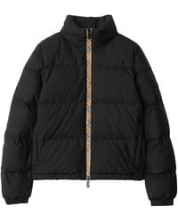Burberry - Checker-Tape Ambleside Puffer Jacket - Lyst