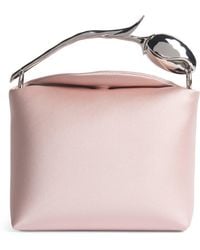 Erdem - Mini Satin Bloom Top-Handle Bag - Lyst