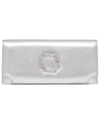 Malone Souliers - Metallic Leather Vivien Clutch Bag - Lyst
