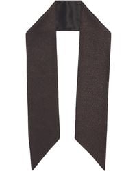 Giorgio Armani - Silk-Wool Shimmer Scarf - Lyst