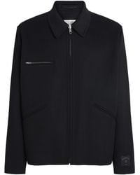 MM6 by Maison Margiela - Wool Zip-Up Jacket - Lyst
