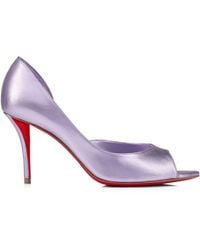 Christian Louboutin - Open Apostropha Mules 80 - Lyst