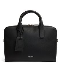 Giorgio Armani - Leather Briefcase - Lyst
