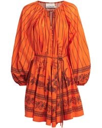 ALÉMAIS - Cotton Boathouse Shift Dress - Lyst