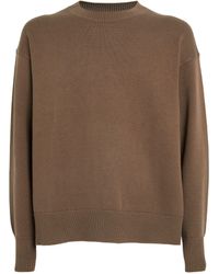 Studio Nicholson - Merino Wool-cotton Sweater - Lyst