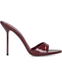 Paris Texas - Patent Leather Lidia Mules 105 - Lyst