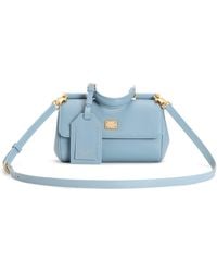 Dolce & Gabbana - Plongé Calfskin My Sicily Top-Handle Bag - Lyst