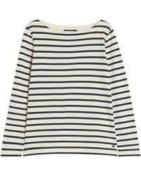 Weekend by Maxmara - Cotton Stripe Sweater - Lyst