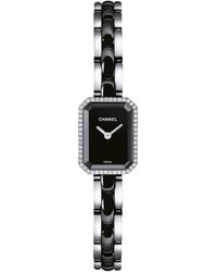 CHANEL - Stainless Steel And Diamond Première Ceramic Watch - Lyst