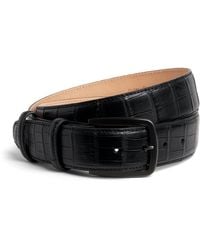 Elliot Rhodes - Alligator Leather Belt - Lyst
