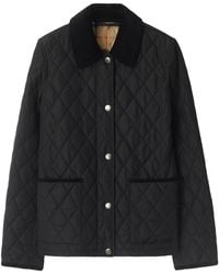 Burberry - Dorset Quilted Jacket/Sand - Lyst