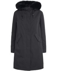 Yves Salomon - Waterproof Fox-Rabbit Fur Parka - Lyst
