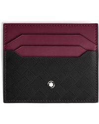 Montblanc - Leather Meisterstück Card Holder - Lyst