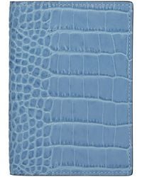 Smythson - Leather Mara Passport Cover - Lyst