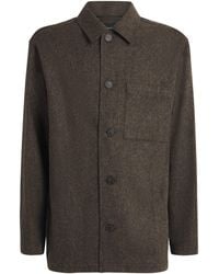 Yves Salomon - Wool-Cashmere Overshirt - Lyst
