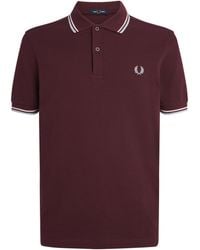 Fred Perry - Cotton Twin Tipped Polo Shirt - Lyst