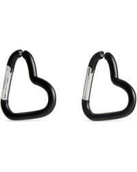 Balenciaga - Love Clip Hoop Earrings - Lyst